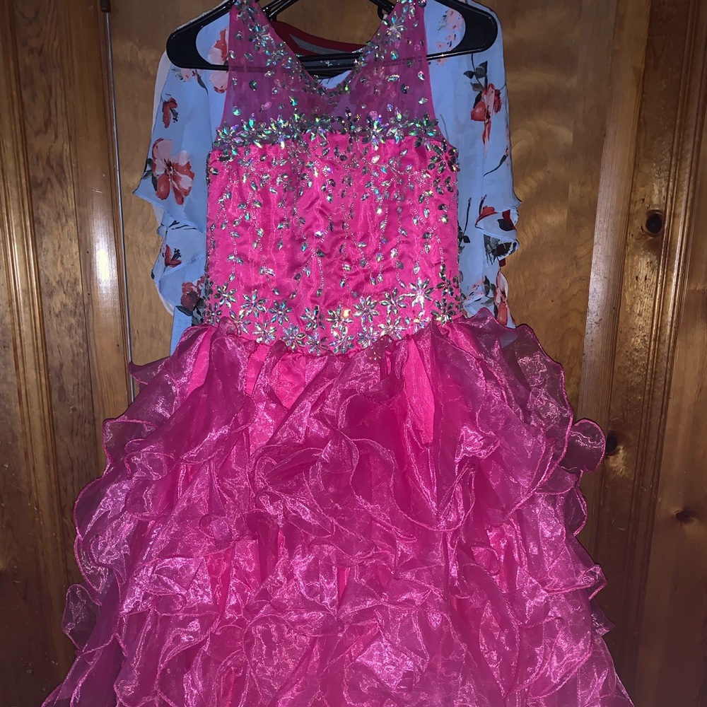 Size 12/14 pink dress